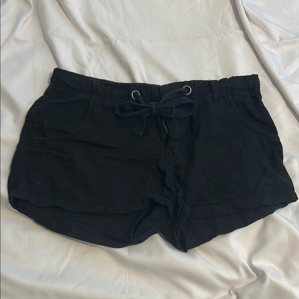 Jessica Simpson Women's Black Casual Shorts